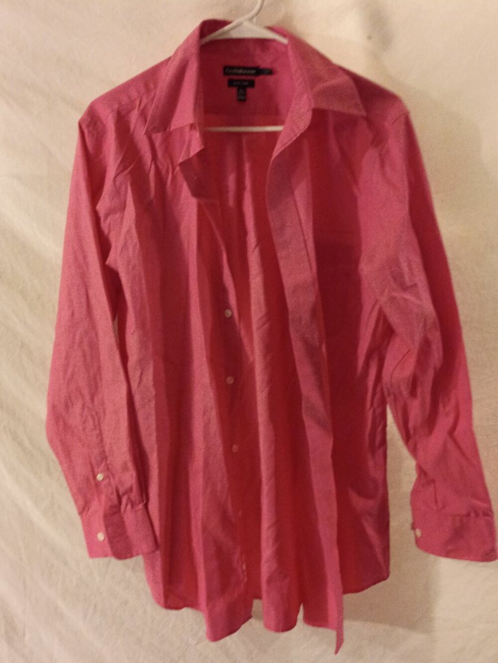 Men's 15.5 32-33 Croft and Barrow Long Sleeve "Easy Care" Classic Fit Shirt